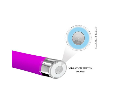 Vibrador Randolph Silicona Purpura