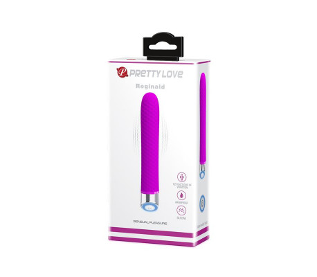 Vibrador Reginald Silicona Purpura