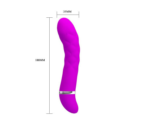 Vibrador Truda Silicona 18.8 x 3.5 cm