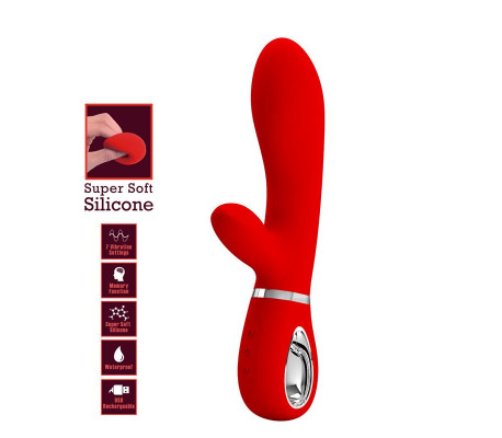 Thomas Vibrador Punto-G Rojo