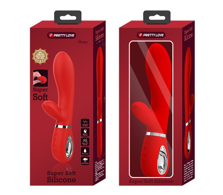 Thomas Vibrador Punto-G Rojo