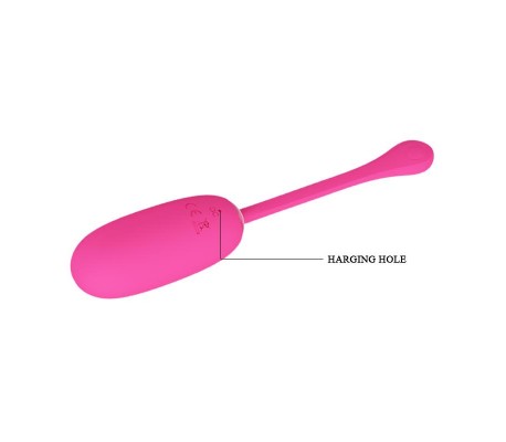 Huevo Vibrador Julius USB Silicona Rosa