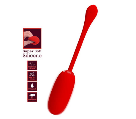 Julius Huevo Vibrador Rojo