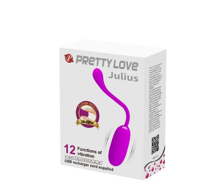 Huevo Vibrador Julius USB Silicona