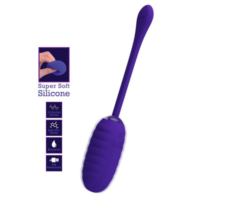 Kirk Huevo Vibrador Violeta