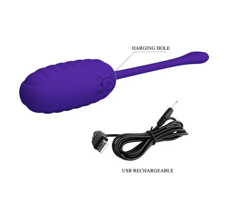 Kirk Huevo Vibrador Violeta