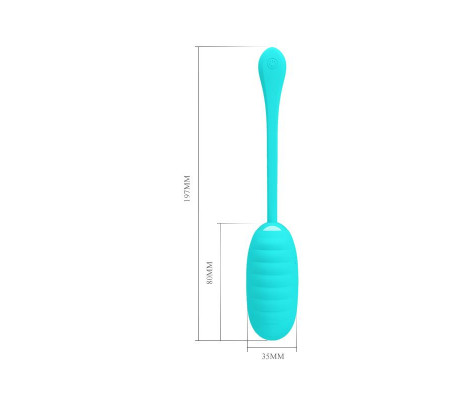 Huevo Vibrador Kirk Silicona USB