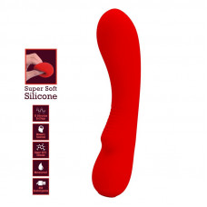 Prescott Vibrasor USB Silicona Rojo