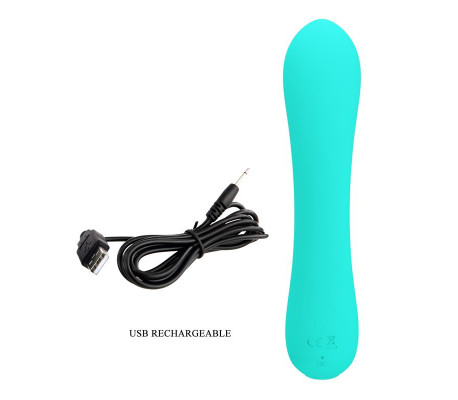 Prescott Vibrador USB Silicone Verde