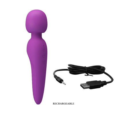 Meredith Masajeador USB Violeta
