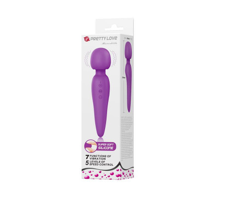 Meredith Masajeador USB Violeta