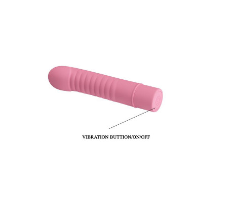 Estimulador Mick Silicona Rosa