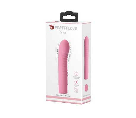 Estimulador Mick Silicona Rosa