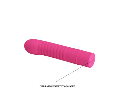 Vibrador Mick Silicona Rosa