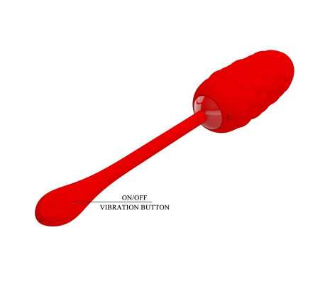 Marina Huevo Vibrador Rojo