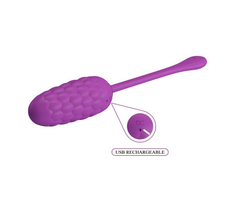 Huevo Vibrador USB Silicona Marina