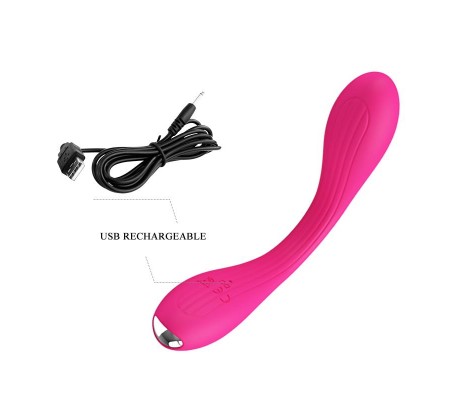 Yedda Vibrador con Esqueleto Punto G Rosa