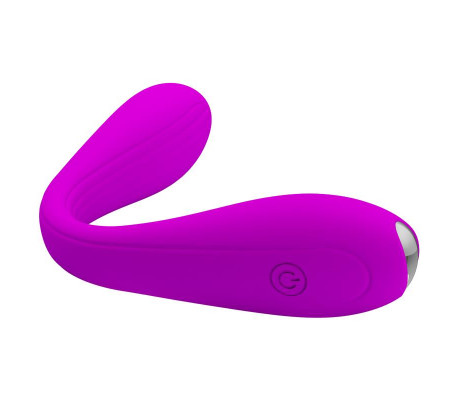 Yedda Vibrador Flexible USB Silicona Púrpura