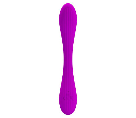 Yedda Vibrador Flexible USB Silicona Púrpura