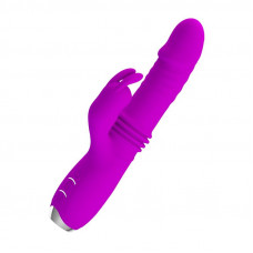 Dorothy Vibrador con Función Up and Down USB Púrpura