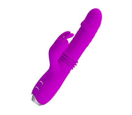 Dorothy Vibrador con Función Up and Down USB Púrpura