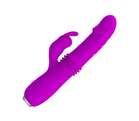 Dorothy Vibrador con Función Up and Down USB Púrpura