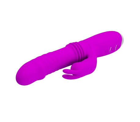 Dorothy Vibrador con Función Up and Down USB Púrpura