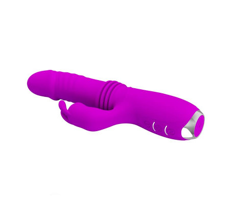 Dorothy Vibrador con Función Up and Down USB Púrpura