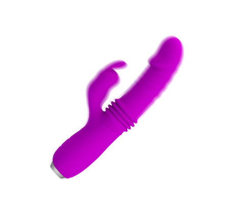 Dorothy Vibrador con Función Up and Down USB Púrpura