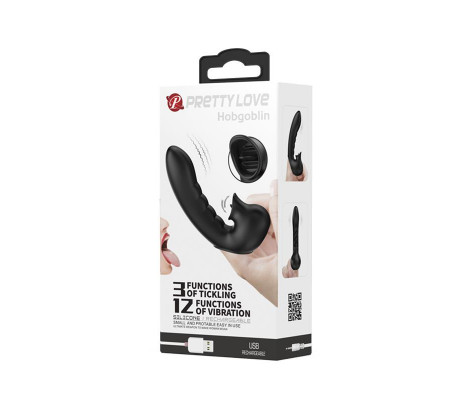 Hobgoblin Funda para el Dedo Vibración y Lengua Estimuladora