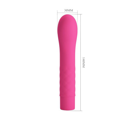 Vibrador Atlas Silicona Rosa