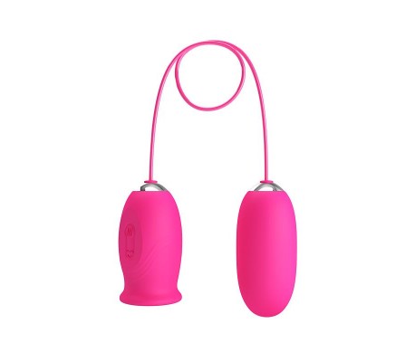 Daisy Huevo Vibrador y Lengua Estimuladora Rosa