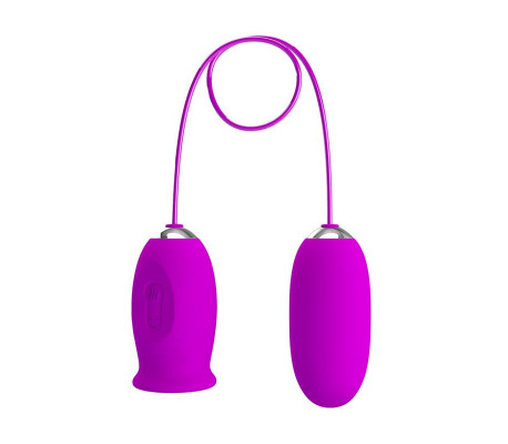 Daisy Huevo Vibrador y Estimulador con Lengua