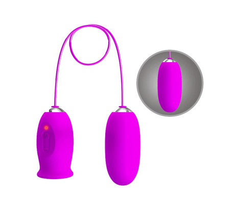 Daisy Huevo Vibrador y Estimulador con Lengua