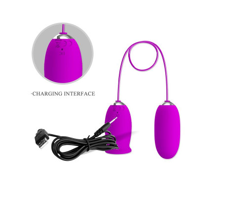 Daisy Huevo Vibrador y Estimulador con Lengua