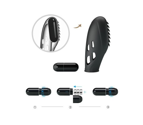 Gilo Vibrador para el Dedo