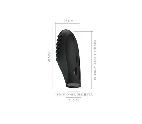 Gilo Vibrador para el Dedo