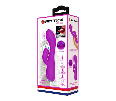 Gloria Vibrador con Lengua USB