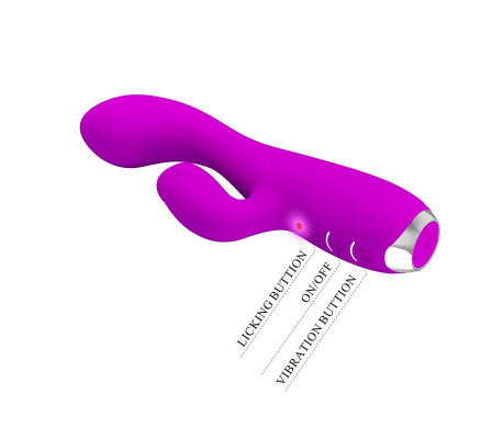 Gloria Vibrador con Lengua USB