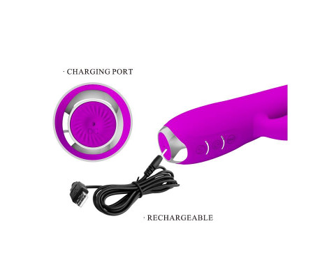 Gloria Vibrador con Lengua USB
