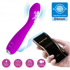 Hector Vibrador con Electroshock y App Rosa