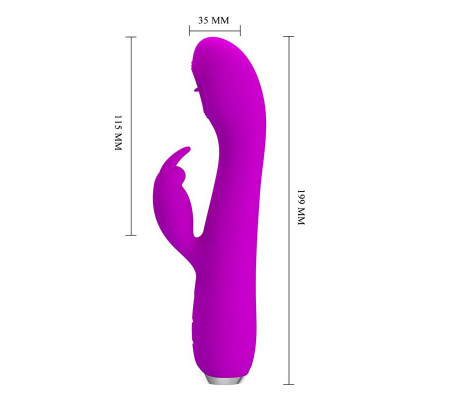 Rachel Vibrador con Lengua y Movimiento
