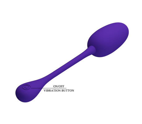 Knucker Huevo Vibrador Púrpura