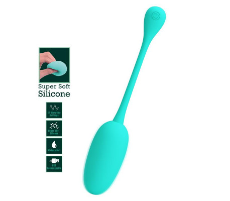 Knucker Huevo Vibrador Verde