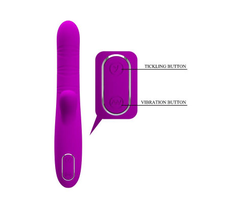 Angelique Vibrador con Movimiento Finger USB