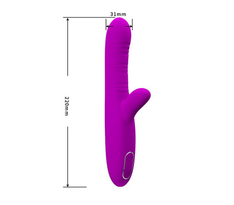 Angelique Vibrador con Movimiento Finger USB