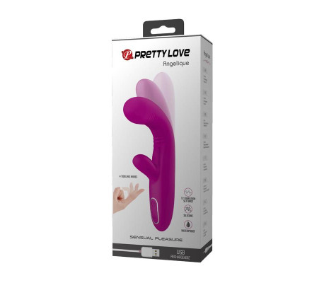 Angelique Vibrador con Movimiento Finger USB