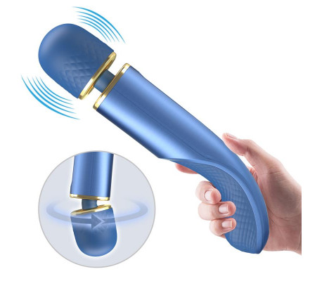 Masajeador USB Silicona Azul