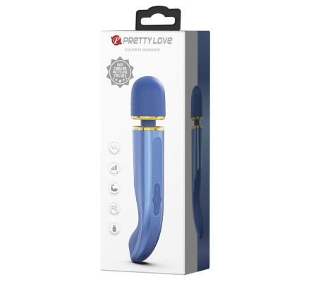 Masajeador USB Silicona Azul