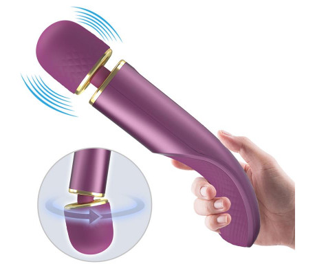 Masajeador USB Silicona Púrpura
